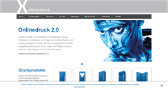 Desktop Screenshot of extremdruck.de